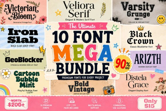 All-in-One Mega Bundle: Your Complete Design Toolkit