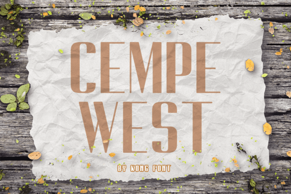 Cempe West: A Playful Handwritten Font for Modern Design