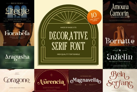 Decorative Serif: Elevating Brand Identity with Character
