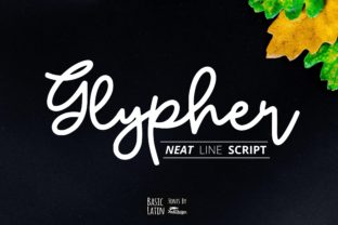 Glypher: A Handwritten Font for Modern Design
