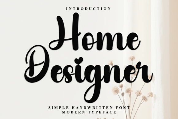Home Designer: Enchanting Typography for Festive Creations