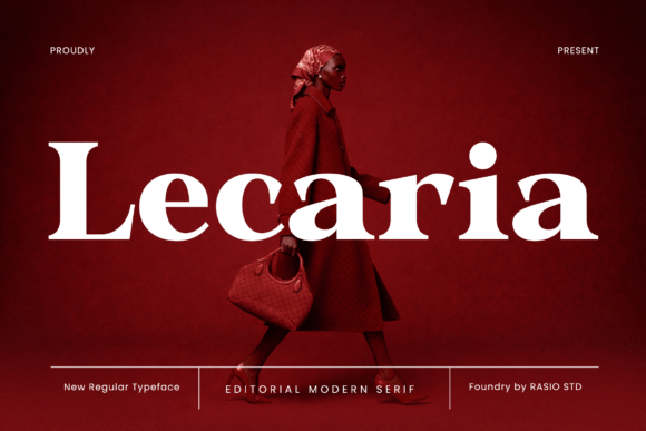 Lecaria: The Modern Serif Font for Premium Design