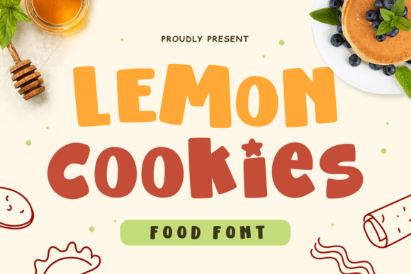 Lemon Cookies Font: Sweet & Playful Typography for Designers