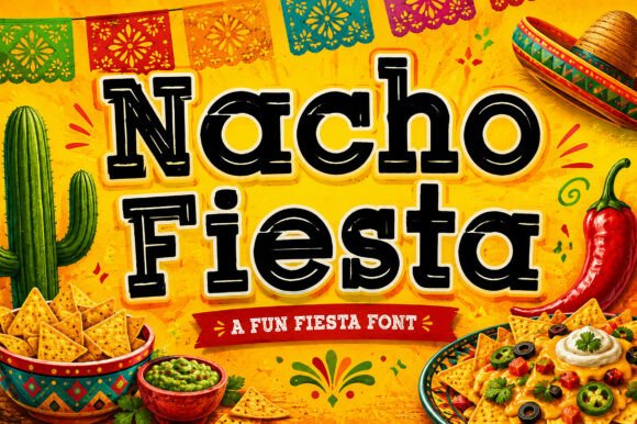 Nacho Fiesta: Infusing Vibrant Energy into Your Designs