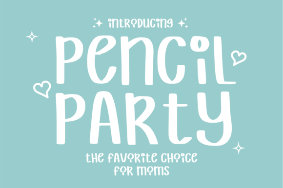 Pencil Party: The Handwritten Font for Authentic Design