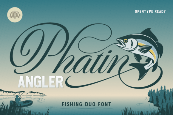 Phatin Angler: A Premium Font Duo for Outdoor Branding