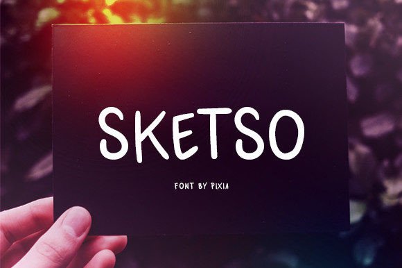 Sketso: The Handwritten Font for Authentic Design