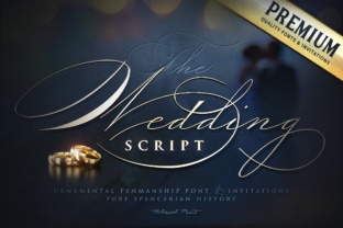 The Wedding Script: A Font for Timeless Elegance